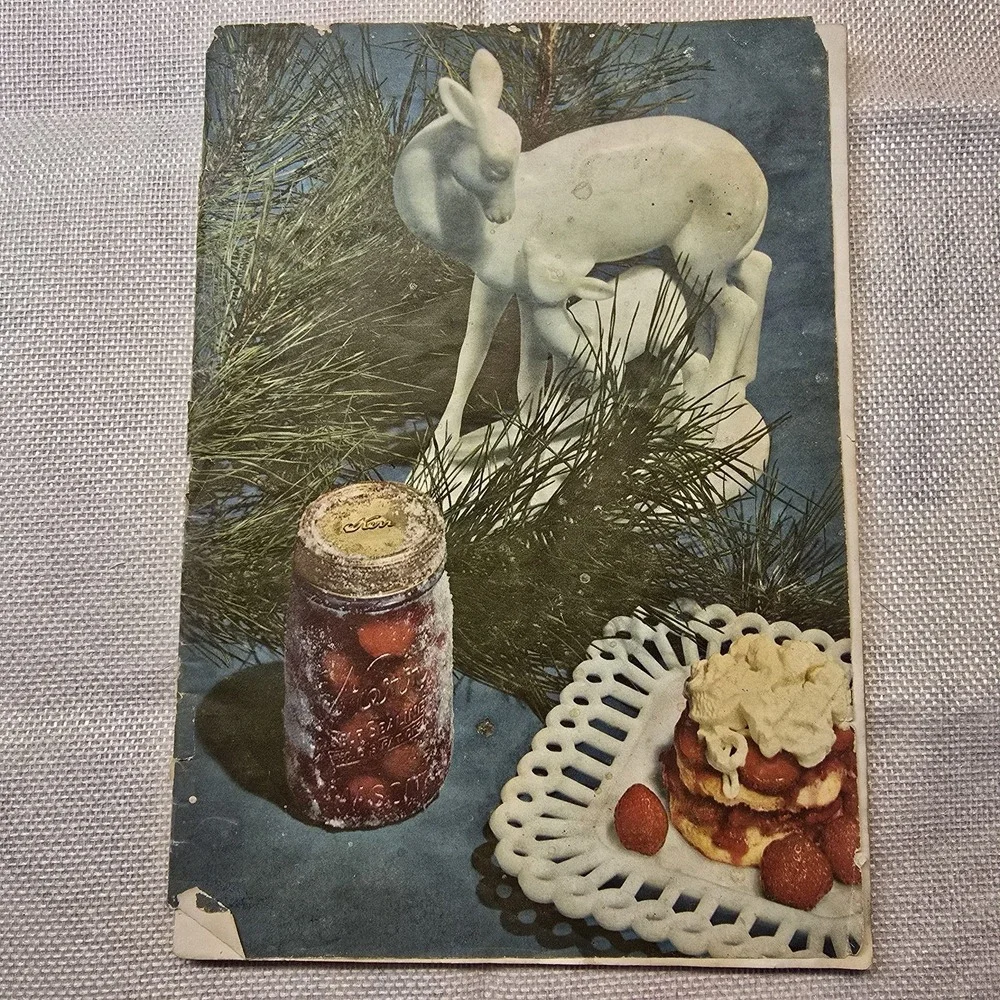 Vintage Kerr Home Canning Book Recipes Methods Jars & Lids Pamphlet 1950s‎